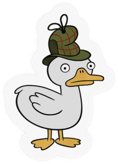 Disney Channel Gravity Falls Duck-Tective Stickers