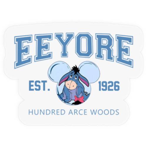 Disney Eeyore Est 1926  Stickers, Eeyore Winnie The Pooh Stickers