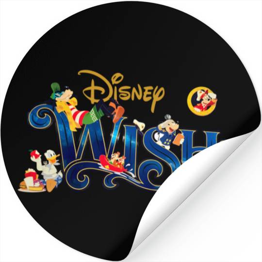 Disney Wish Cruise Stickers, Cruise Stickers , Disney cruise Stickers, Cruise family Stickers