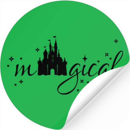 Disney castle Magical Stickers