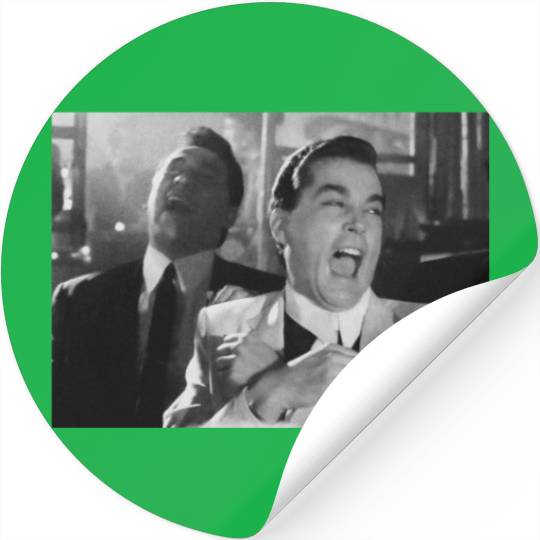 Goodfellas Ray Liotta Laughing Funny How Unisex Sticker