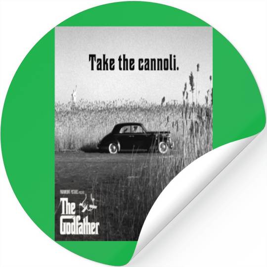 The Godfather Clemenza Take The Cannoli Unisex Sticker