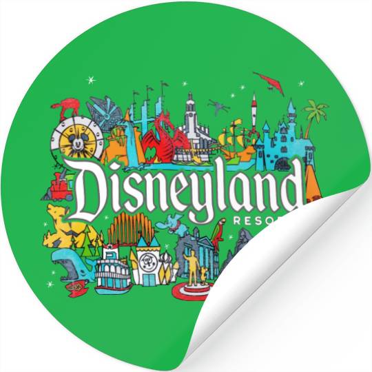 Disneyland Family Stickers, Vintage Disneyland Sticker, Retro Disney Stickers, Family Vacation 2022 Sticker