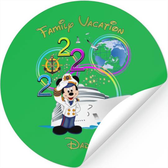 Discover Disney Cruise Family Stickers 2022 Disney Cruise Family Stickers