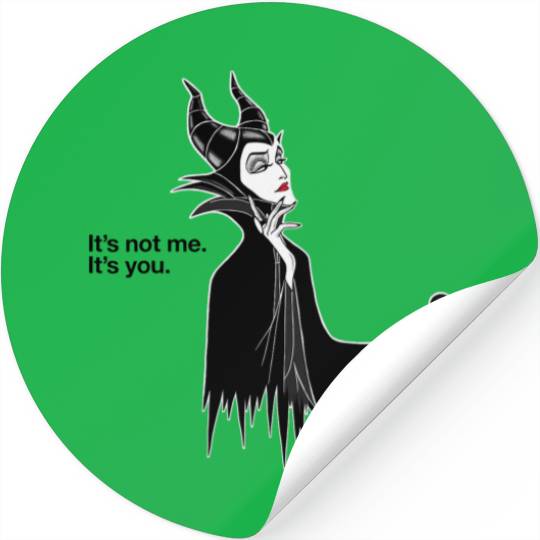 Disney Villains Maleficent It's Not Me It's You Stickers