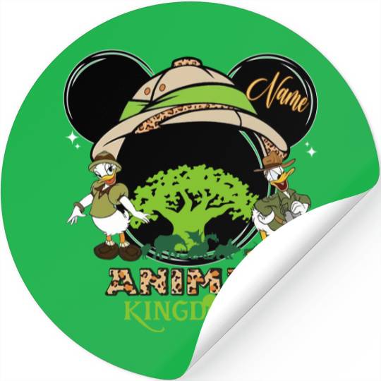 Disney Animal Kingdom Stickers, Mickey And Friends Animal Kingdom Stickers
