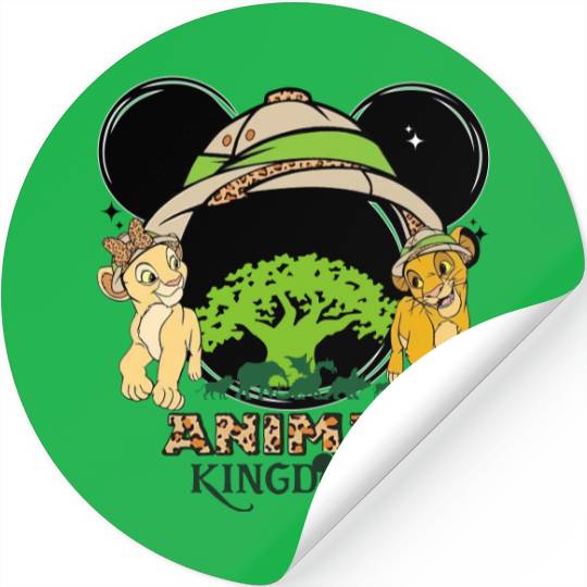 Disney Animal Kingdom Stickers, Mickey And Friends Animal Kingdom Stickers