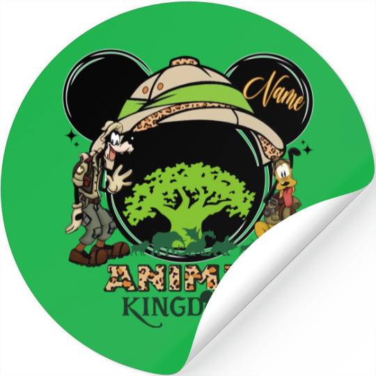 Disney Animal Kingdom Stickers, Mickey And Friends Animal Kingdom Stickers