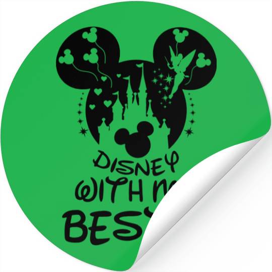 Discover Disney with my bestie Stickers