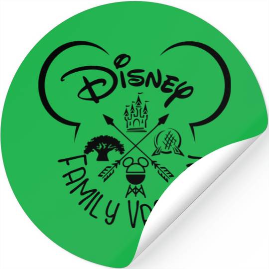 Disney Family Stickers 2022, Disney World Stickers, Disney Family Vacation Stickers, Disney Trip Custom Stickers