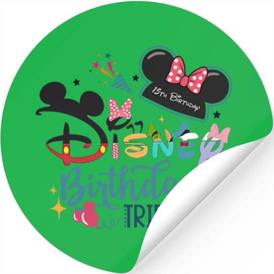Custom Family Disney Birthday Trip, My First Disney Trip Sticker, Disney Trip 2022 Stickers