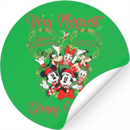 Disney Very Merriest Christmas Stickers