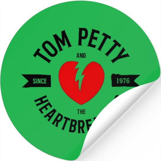 Tom Petty and the Heartbreakers Hughie Stickers