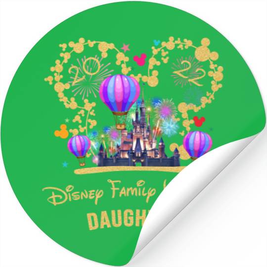 Custom Disney Family Sticker, Disney Family Vacation 2022 Stickers
