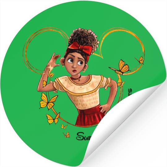 Disney Encanto Stickers, Disney Encanto Mickey Head Stickers, Disney Madrigal Matching Family Stickers