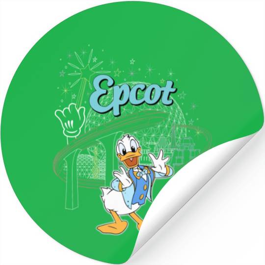 Disney Epcot Sticker, Matching Disney Stickers, Disney Vacation Stickers