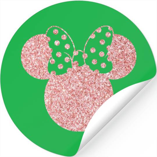 Discover Minnie Stickers, Disney Matching Stickers, Minnie Mouse Stickers Custom Disney Stickers