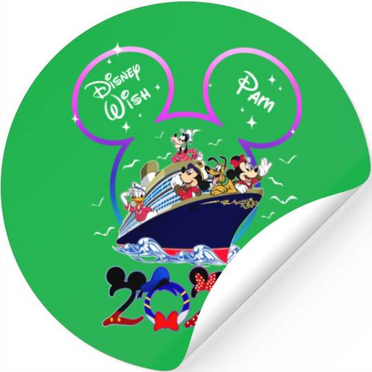 Disney Cruise Stickers, Disney Cruise Family Matching Stickers