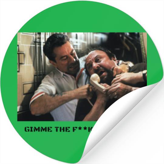 Goodfellas Morries Wigs Gimme the money Softstyle Stickers