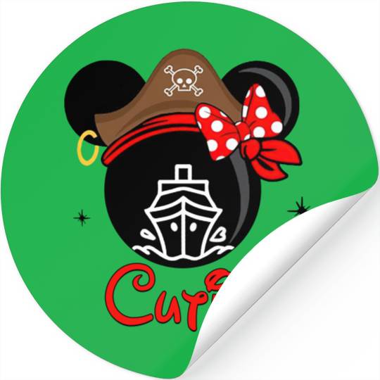 Disney Cruise Stickers 2022, Custom Disney Family Matching Stickers, Disney Pirate Stickers 2022