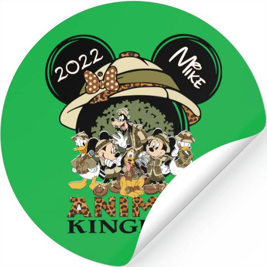 Disney Animal Kingdom Stickers, Mickey And Friends Animal Kingdom Stickers