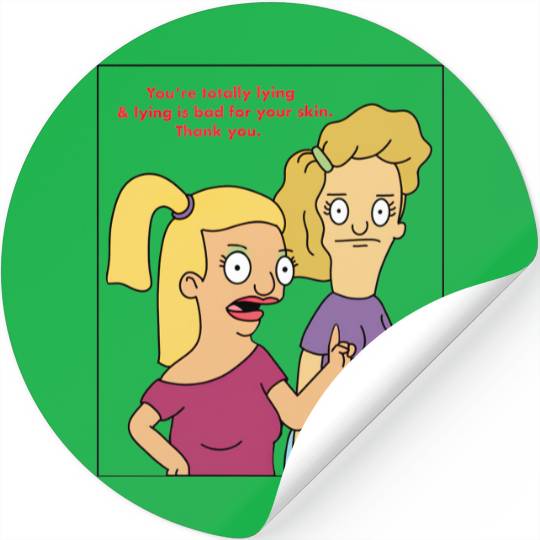 Oh my god-ah. - Bobs Burgers - Stickers