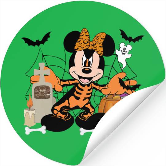 Disney Halloween Skeleton, Halloween Party 2022, Disney Halloween Family Stickers