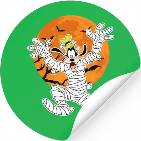 Discover Disney Goofy Mummy Moon Pumpkin The Nightmare Halloween Stickers