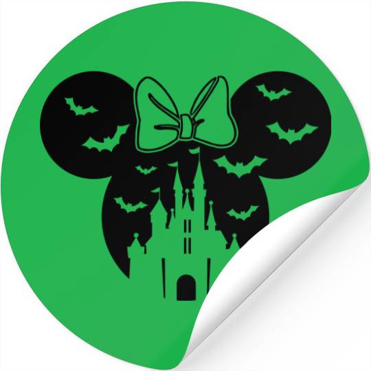 Disney Halloween Mickey Ears Matching Stickers