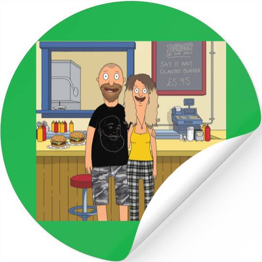 Self Portrait  Bobs Burgers Stickers