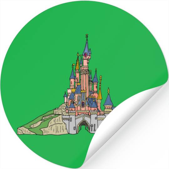 Sleeping Beauty's Castle - Disneyland Paris - Stickers