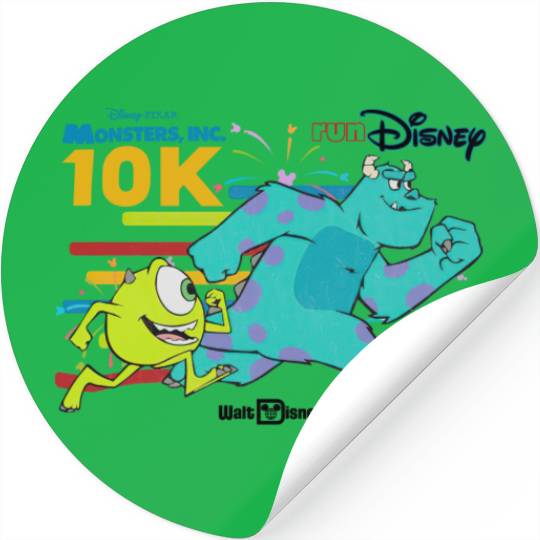 Monsters University Stickers, Run Disney Stickers, Rundisney Stickers