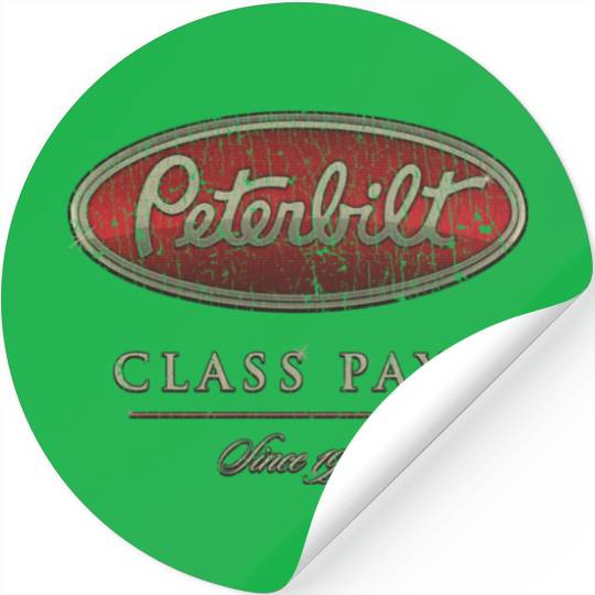 Peterbilt Class Pays 1939 Stickers
