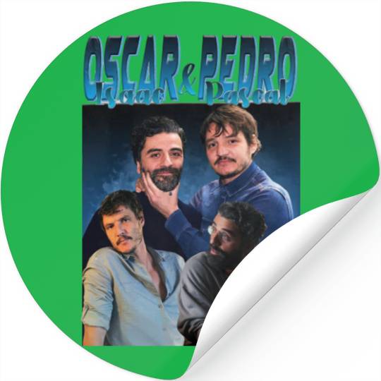 Pedro Pascal and Oscar Isaac Stickers