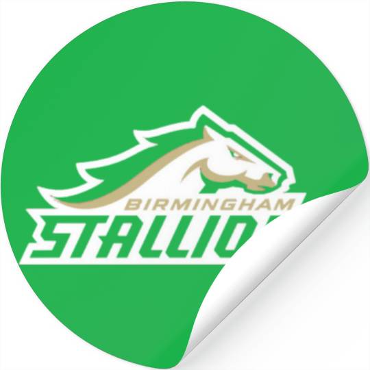 Birmingham Stallions  4 Stickers
