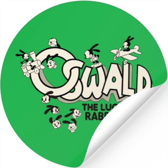 Disney Oswald the Lucky Rabbit Stickers, Disney Rabbit 2023 Stickers, Disney Oswald Stickers