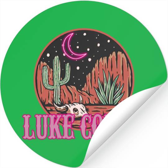 Retro L.uk.e C.ombs Stickers