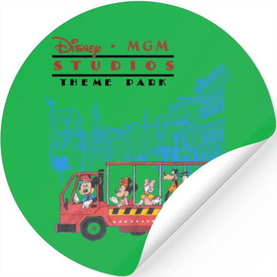 Retro Disney MGM Studios Vintage | Unisex Softstyle Stickers