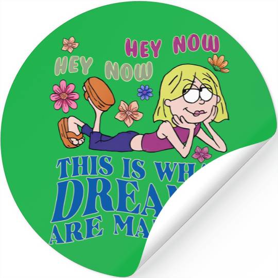 Disney Lizzie Mcguire Stickers,This Is What Dreams Are Made Of Stickers