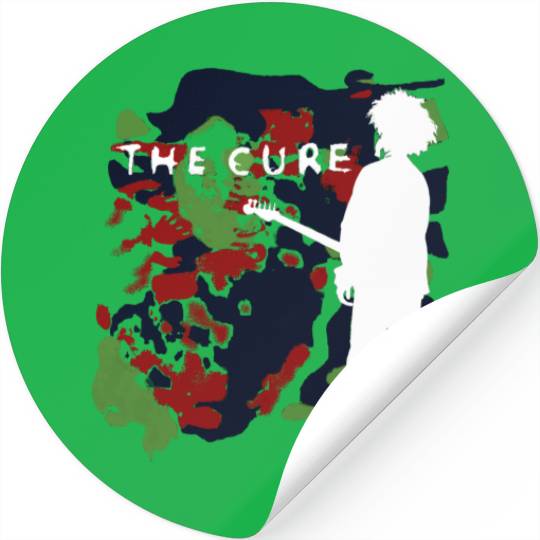 The Cure Stickers, The Cure Band Vintage Stickers