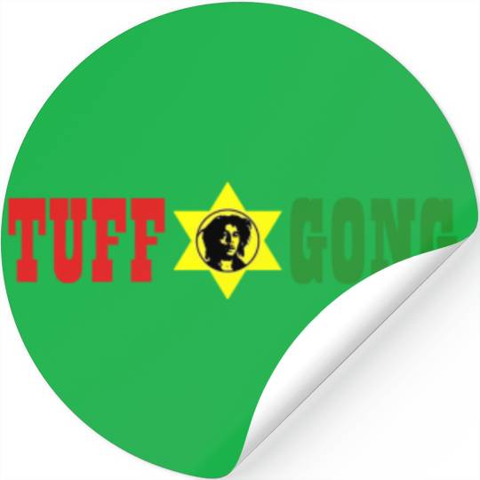 TUFF GONG  Records - Bob Marley and the Wailers Roots Reggae Stickers