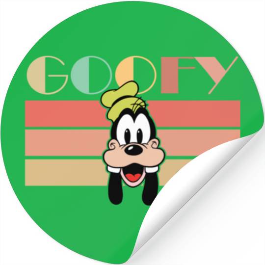 Vintage Goofy Stickers, Disneyland Stickers