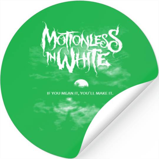 Motionless In White Stickers, Spongebob Motionless In White T- Stickers