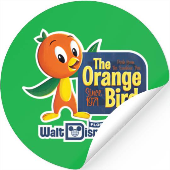 Disney Orange Bird Stickers , Epcot Stickers, Orange Bird Stickers , Disney Summer Stickers