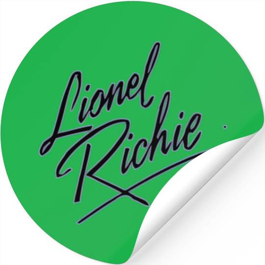 Lionel Richie Signature Stickers