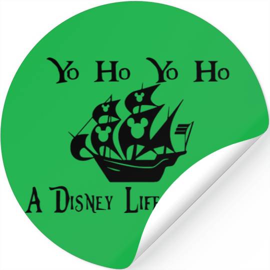 Yo Ho Yo Ho A Disney Life For Me, Disney Pirate Ship, Disney Cruise Stickers, Disney Pirate Stickers, Pirate Disney Stickers, Pirates Of Caribbean