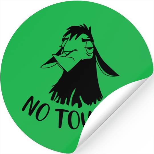No Touchy, The Emperor's New Groove, Krock, Yzma, Kuzco, Disney Stickers