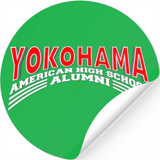 Yokohama American High School Alumni Stickers