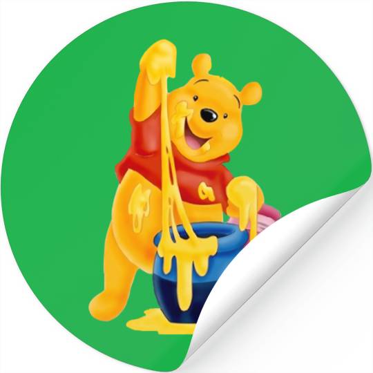 Disney Winnie The Pooh Honey Stickers