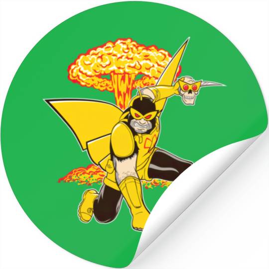 Henchman 21 - Venture Bros Team Monarch Stickers